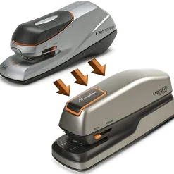Swingline® Optima® 20 Compact Electric Stapler, 20 Sheets, Silver