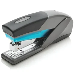 Swingline® Optima® 25 Compact Reduced Effort Stapler, 25 Sheets, Gray/Orange