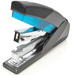 Swingline® Optima® 25 Compact Reduced Effort Stapler, 25 Sheets, Gray/Orange