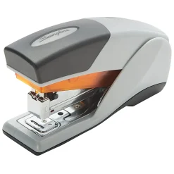 Swingline® Optima® 25 Compact Reduced Effort Stapler, Gray/Orange