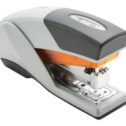 Swingline® Optima® 25 Compact Reduced Effort Stapler, Gray/Orange