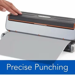 Swingline® Optima® 20 Electric Punch, Black/Silver