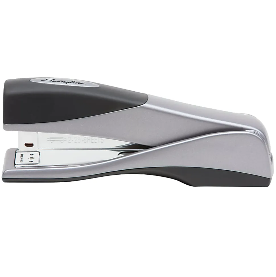 Swingline® Optima® Grip Full-Strip Stapler, Silver
