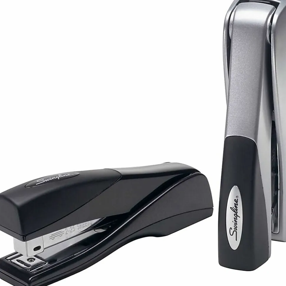 Swingline® Optima® Grip Full-Strip Stapler, Silver