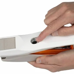 Swingline® Optima® 25 Reduced Effort Stapler, 25 Sheets Capacity, Orange/Gray