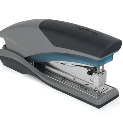 Swingline® Optima® 25 Reduced Effort Stapler, 25 Sheets Capacity, Blue/Gray