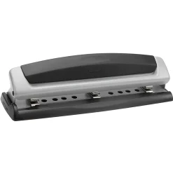 Swingline® Precision Pro® Desktop Punch, 10-Sheet Capacity, Silver