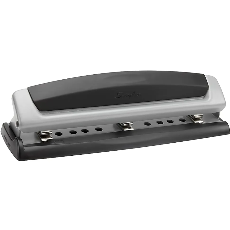 Swingline® Precision Pro® Desktop Punch, 10-Sheet Capacity, Silver