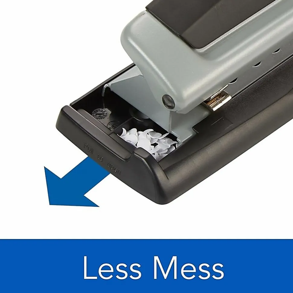 Swingline® Precision Pro® Desktop Punch, 10-Sheet Capacity, Silver