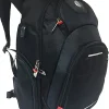 SwissDigital Neptune Massage Business Backpack With 16.1" Laptop Pocket, Black