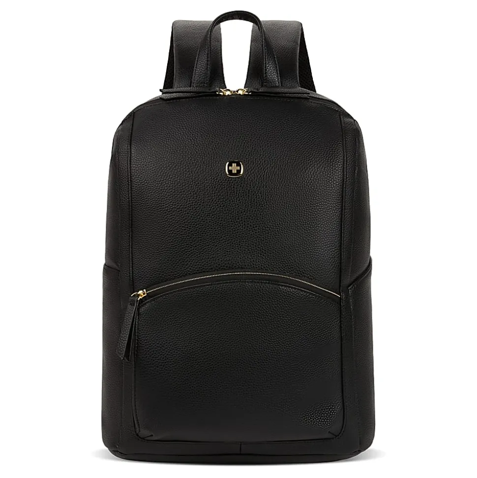 SwissGear The Serenity Luxe Backpack With 13" Laptop Pocket, Black
