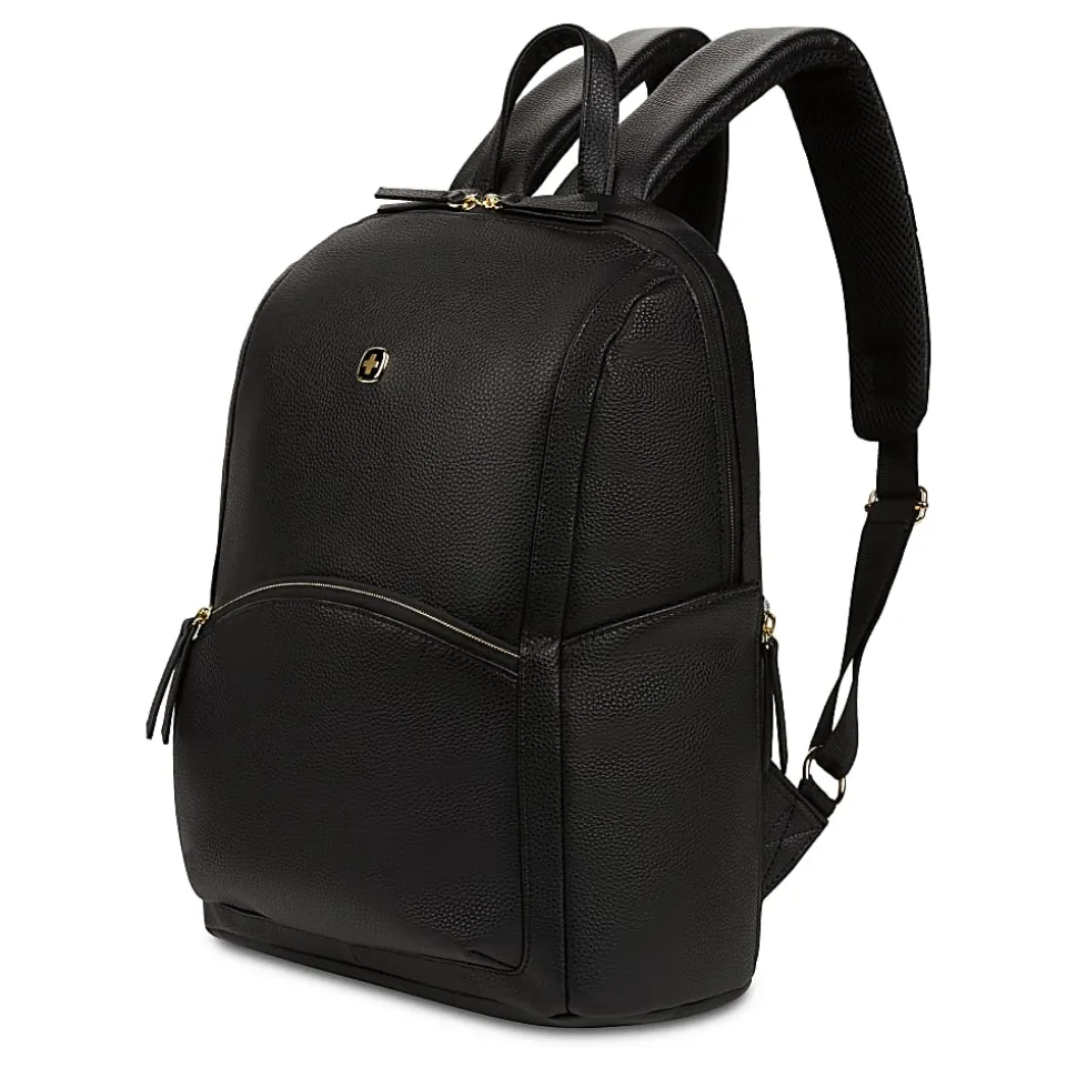 SwissGear The Serenity Luxe Backpack With 13" Laptop Pocket, Black