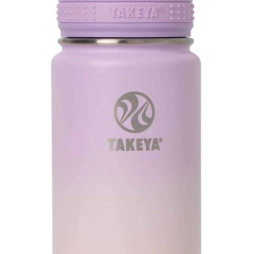 Takeya Actives Spout Reusable Water Bottle, 24 Oz, Golden Hour Ombre
