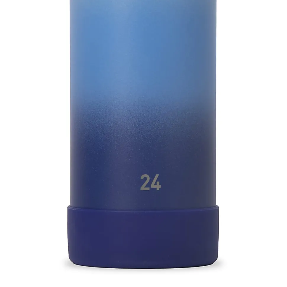 Takeya Actives Spout Reusable Water Bottle, 24 Oz, Pacific Blue Ombre