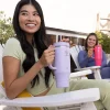 Takeya Fixed Handle Straw Tumbler, 40 Oz, Vivacity Purple