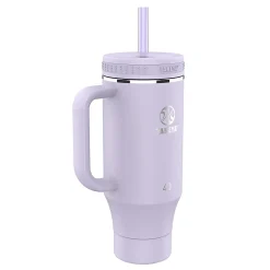 Takeya Fixed Handle Straw Tumbler, 40 Oz, Vivacity Purple