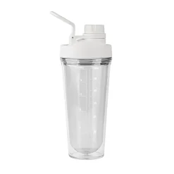 Takeya Tritan Shaker With Spout, 24 Oz, Cloud White
