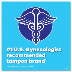 Tampax® Pearl Tampons, Regular, 36/Box