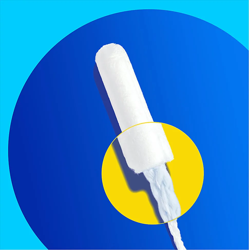 Tampax Pearl Tampons With LeakGuard Protection, Regular Absorbency, Box Of 8