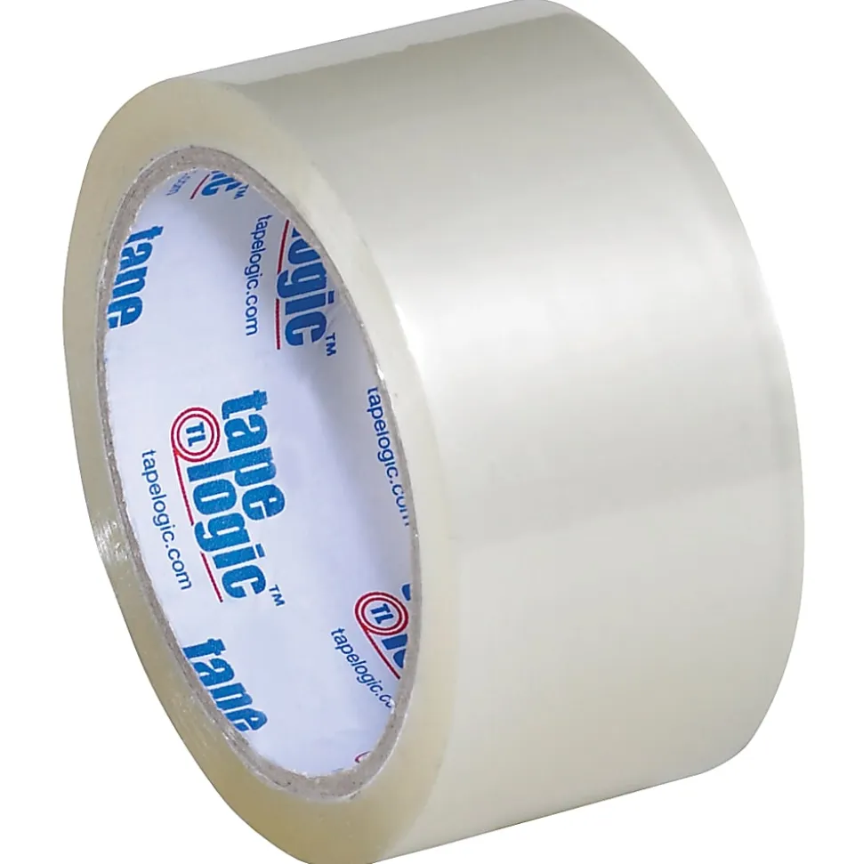 Tape Logic® Acrylic Tape, 3" Core, 2" x 55 Yd., Clear, Pack Of 36