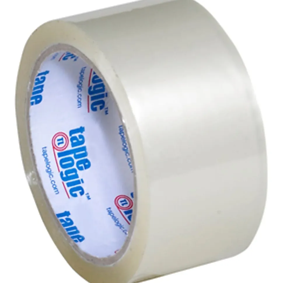 Tape Logic® Acrylic Tape, 3" Core, 2" x 55 Yd., Clear, Pack Of 36