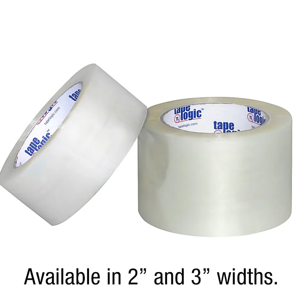 Tape Logic® Acrylic Tape, 2.6 Mil, 3" x 55 Yd., Clear, Case Of 24
