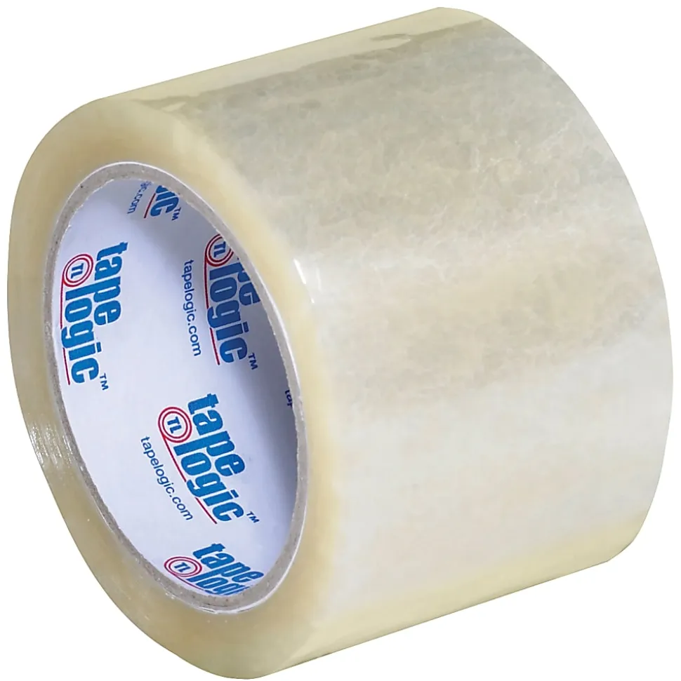 Tape Logic® Acrylic Tape, 2.6 Mil, 3" x 55 Yd., Clear, Case Of 24