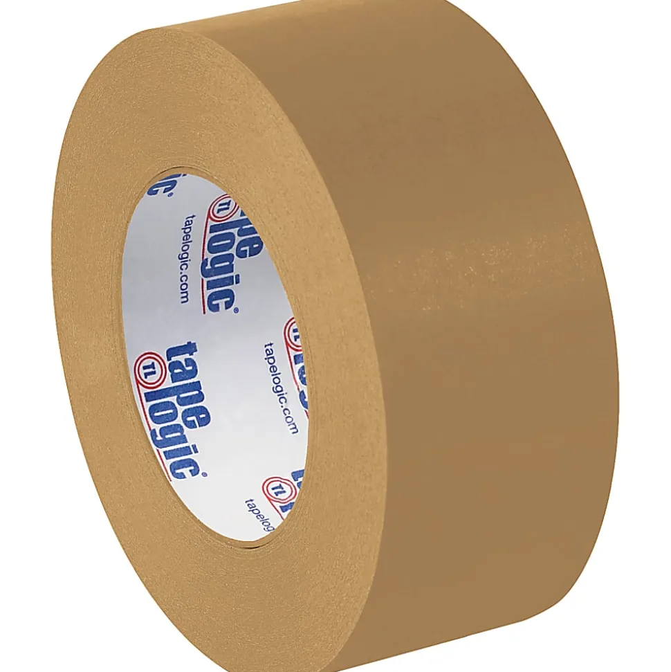 Tape Logic® #5300 Flatback Tape, 7 Mil, 2" x 60 yds., Kraft, Case Of 6