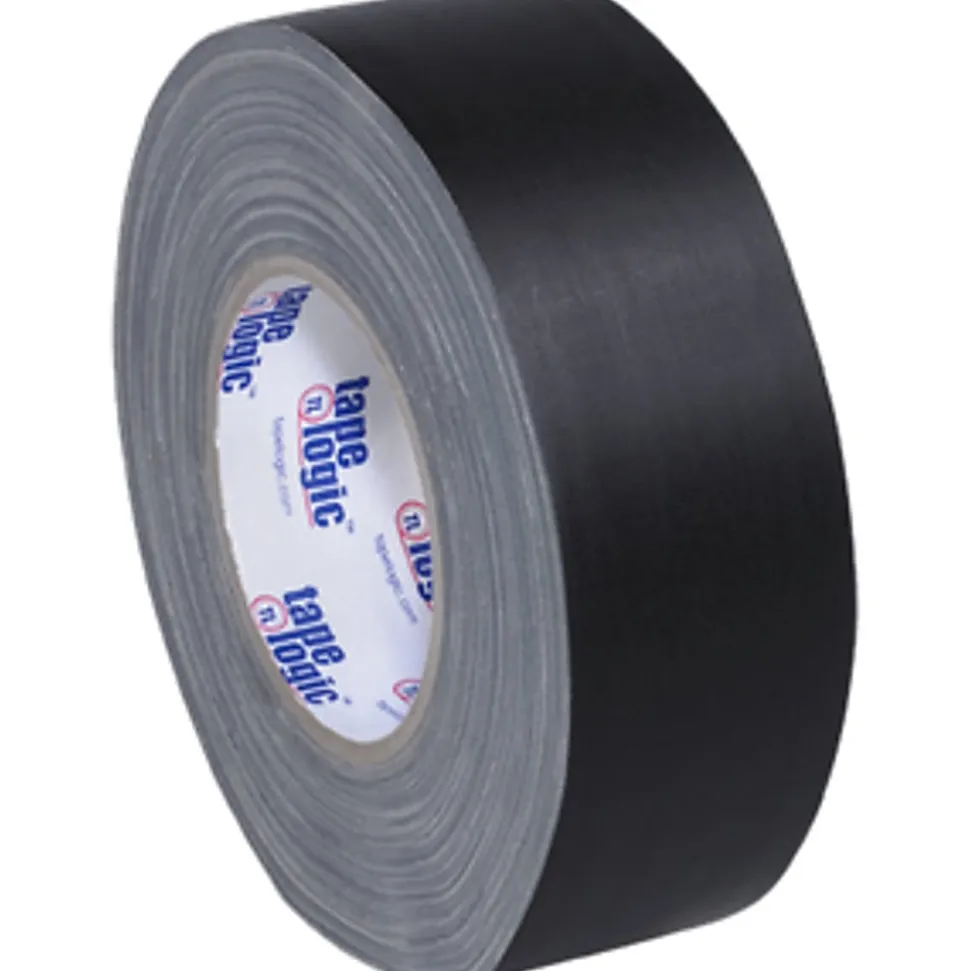 Tape Logic® Gaffers Tape, 2" x 60 Yd., Black, Case Of 3 Rolls