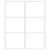 Tape Logic® Inkjet/Laser Labels, LL127, Rectangle, 4" x 3 3/8", White, Case Of 600