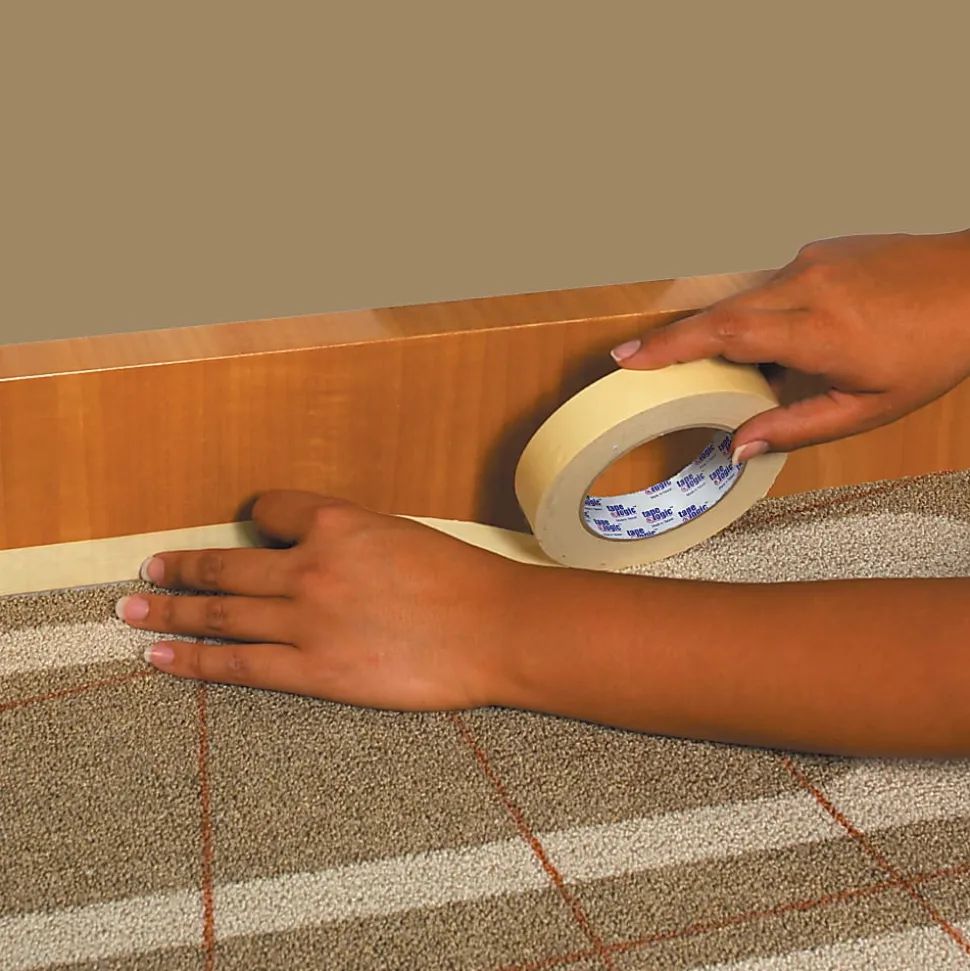 Tape Logic® 2200 Masking Tape, 3" Core, 2" x 180', Natural, Case Of 24