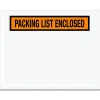 Tape Logic® "Packing List Enclosed" Envelopes, Panel Face, 6 1/2" x 5", Orange, Pack Of 1,000