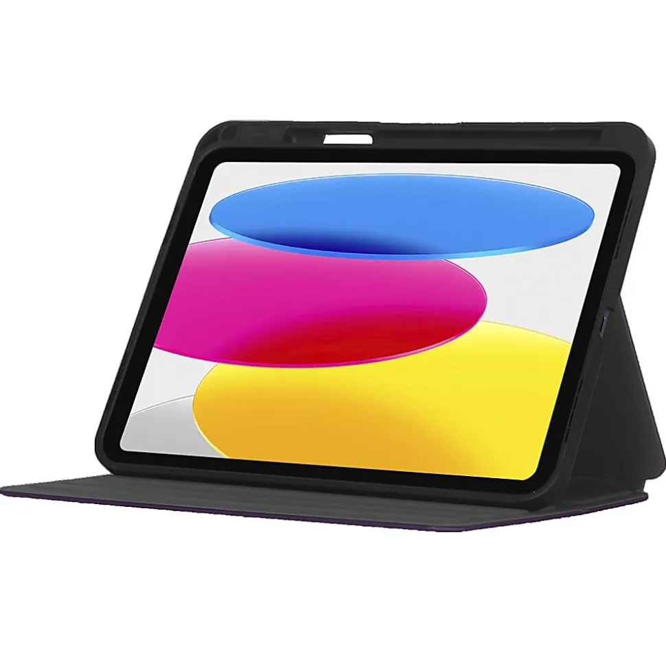 Targus® Click-In™ Rotating Case, 10-15/16", Purple, THZ96507US