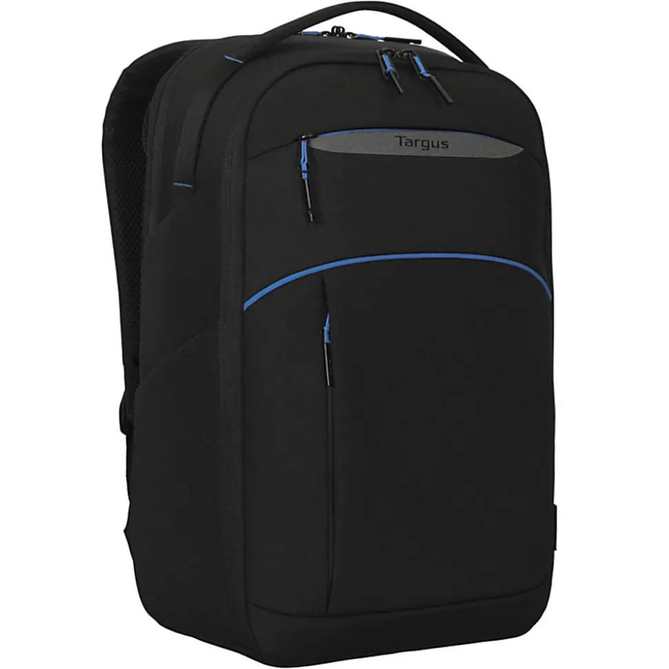 Targus Coastline EcoSmart Backpack With 16" Laptop Pocket, Black