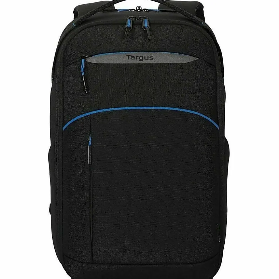 Targus Coastline EcoSmart Backpack With 16" Laptop Pocket, Black