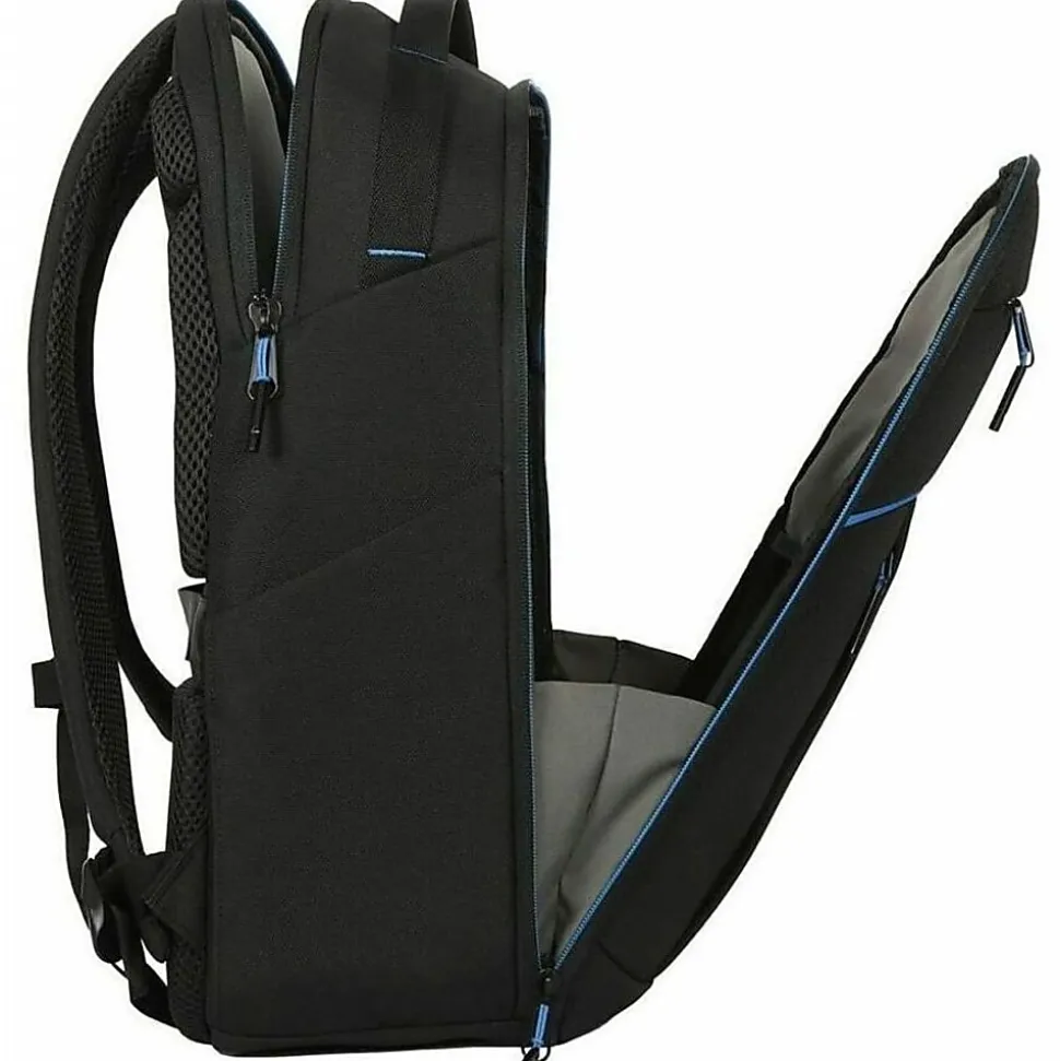 Targus Coastline EcoSmart Backpack With 16" Laptop Pocket, Black