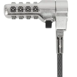 TargusĀ® DefconĀ® 3-In-1 Universal Combo Lock, 6.5', Black, ASP86RGL