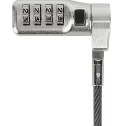 Targus® Defcon® 3-In-1 Universal Combo Lock, 6.5', Black, ASP86RGL