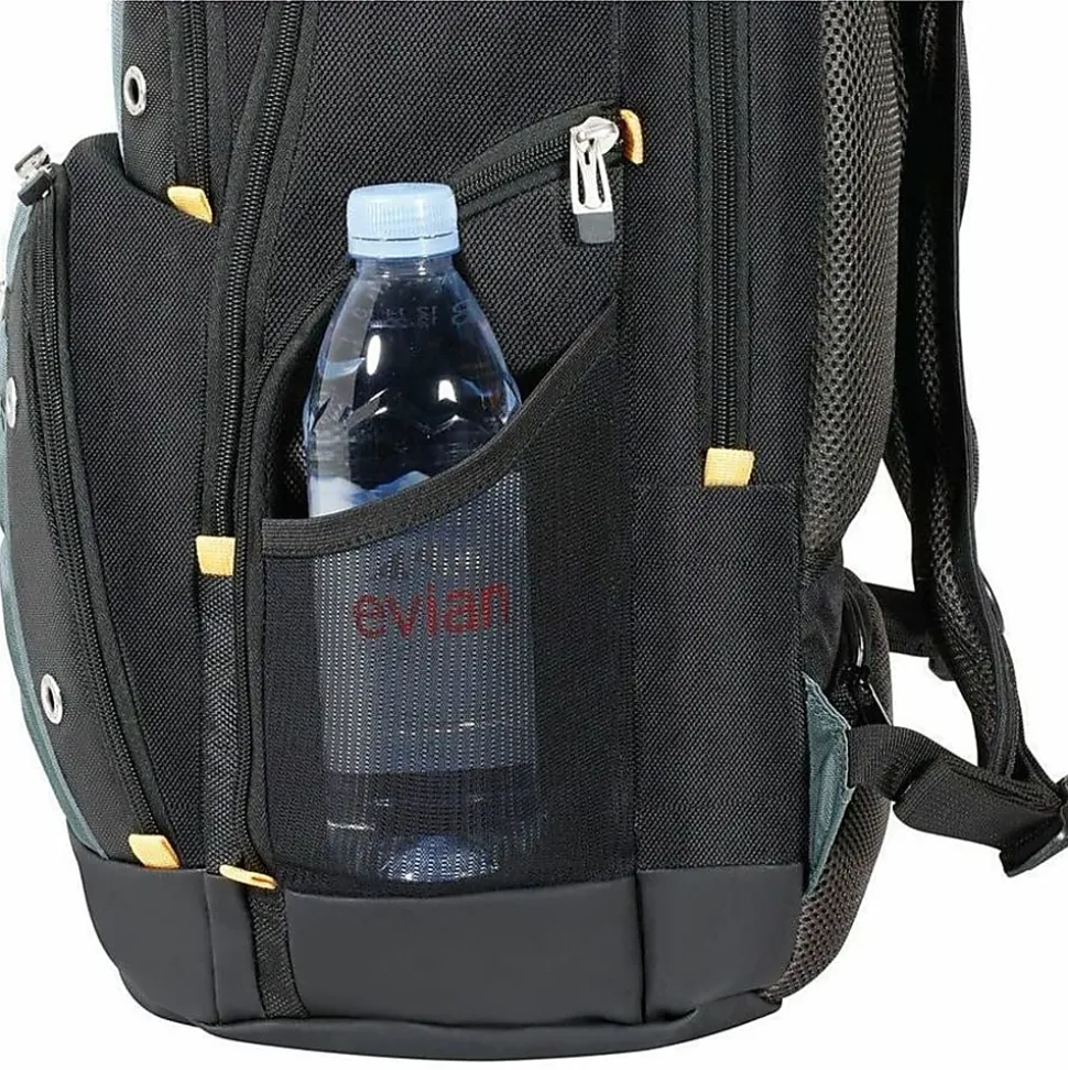 Targus Drifter II TSB239US Rugged Backpack For Up To 17" Laptops, Black/Gray