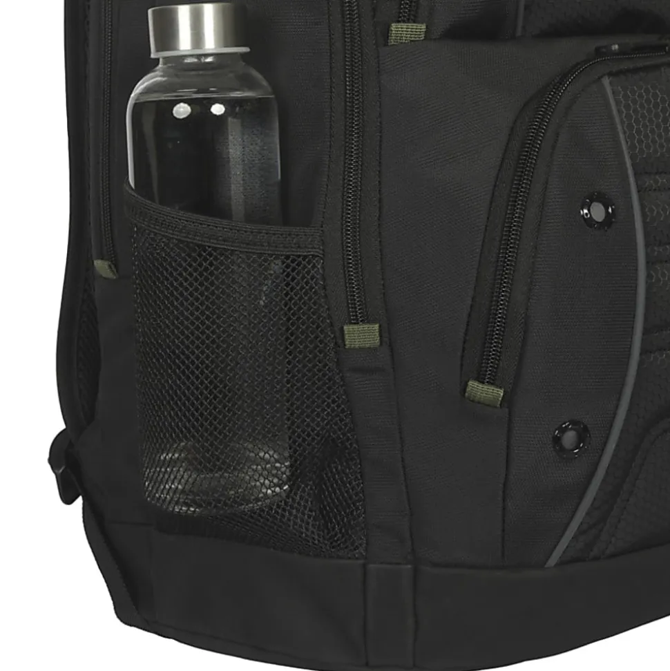 Targus Drifter Rugged Backpack With 16" Laptop Pocket, Black