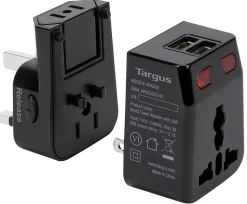 Targus® Dual USB Travel Power Adapter, APK032US