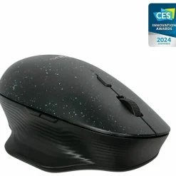 Targus® Ergonomic EcoSmart™ Ambidextrous Mouse, Full Size, 85% Recycled, Black, AMB586GL