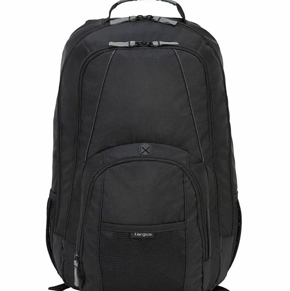 Targus Groove Laptop Backpack With 17" Laptop Pocket, Black