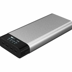 Targus HyperJuice Power Bank For Mobile Phones And Laptops, Silver, HJ245B