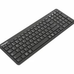 Targus Midsize Multi-Device Bluetooth Antimicrobial Keyboard, Black, AKB863US