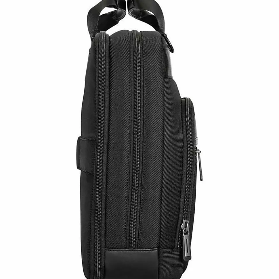 Targus® Mobile Elite TBT045US 15.4" Briefcase Laptop Bag, Black