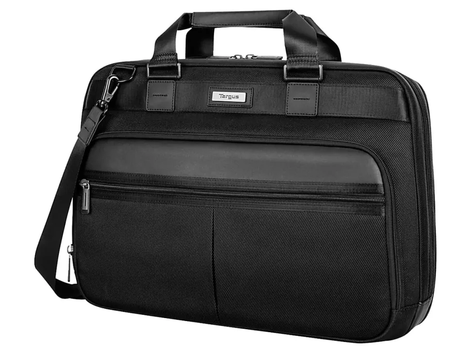 Targus® Mobile Elite TBT045US 15.4" Briefcase Laptop Bag, Black