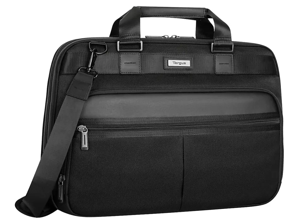 Targus® Mobile Elite TBT045US 15.4" Briefcase Laptop Bag, Black