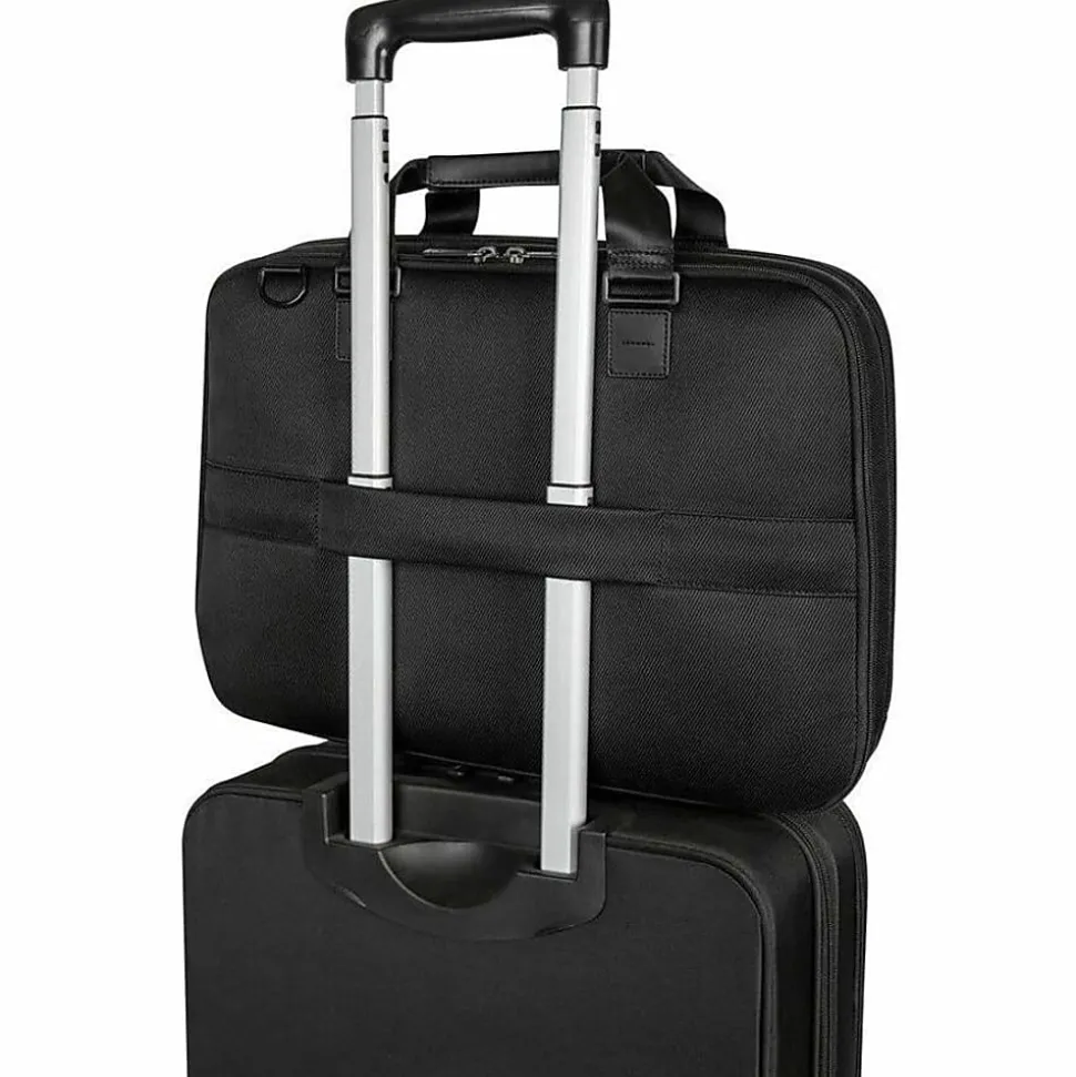 Targus® Mobile Elite TBT045US 15.4" Briefcase Laptop Bag, Black