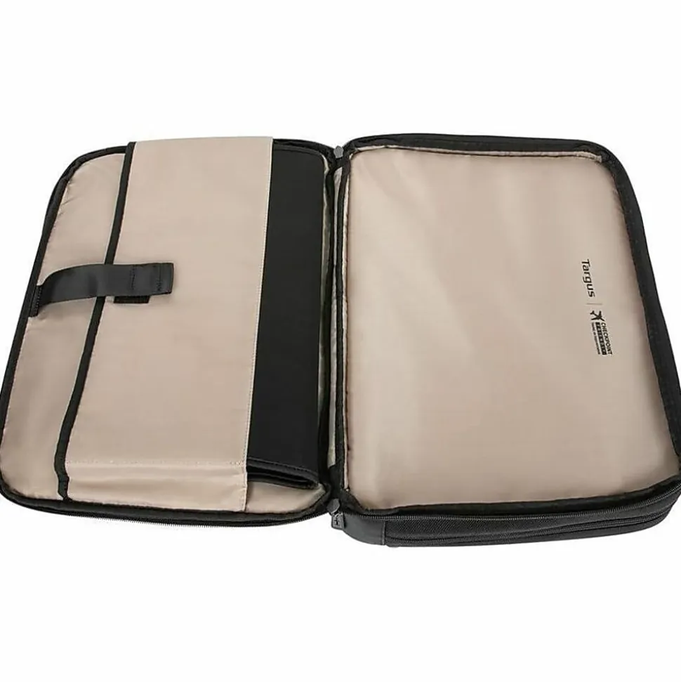 Targus® Mobile Elite TBT045US 15.4" Briefcase Laptop Bag, Black